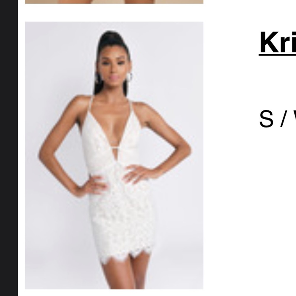 Kristen Lace Bodycon Dress